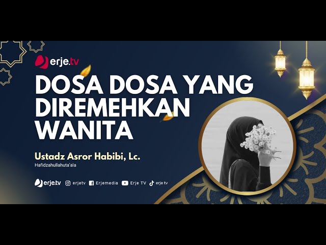 Dosa-Dosa yang Diremehkan Wanita