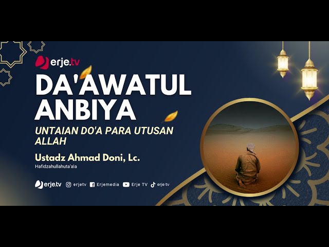 Untaian Do'a Para Nabi 'Alaihimussalam